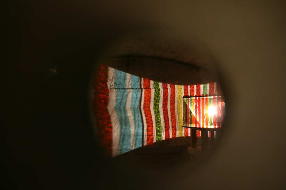 look-through-the-door, obrestad lighthouse 2009